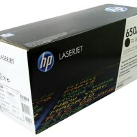 HP 650A Black LaserJet Toner (CE270A)